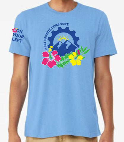 West Granite BLUE Logo Tee