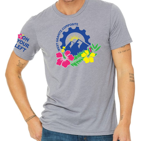 West Granite GRAY Logo Tee