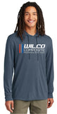 Wilco Rebel Blue Long Sleeve Tee Hoodie