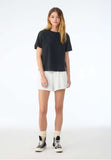 Wilco Composite Ladies' Garment-Dyed Cotton Tee (Washed Navy)