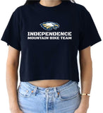 Independence MTB Ladies' Crop Tee (Solid Navy)