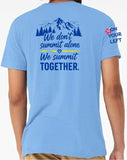 West Granite BLUE Seven Summits Tee
