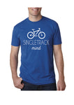 Royal Blue Singletrack Mind mountain bike t-shirt 