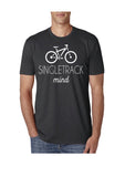 Charcoal Singletrack Mind mountain bike t-shirt 